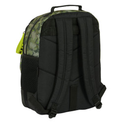 School Bag Kelme Travel Black Green 32 x 42 x 15 cm