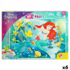 Child's Puzzle Disney Princess 60 Pieces 70 x 1,5 x 50 cm Double-sided (6 Units)