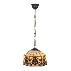 Ceiling Light Viro Hexa Ivory Iron 60 W 20 x 125 x 20 cm