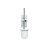 Toilet Brush White Steel ABS 10 x 36 x 10 cm (12 Units)