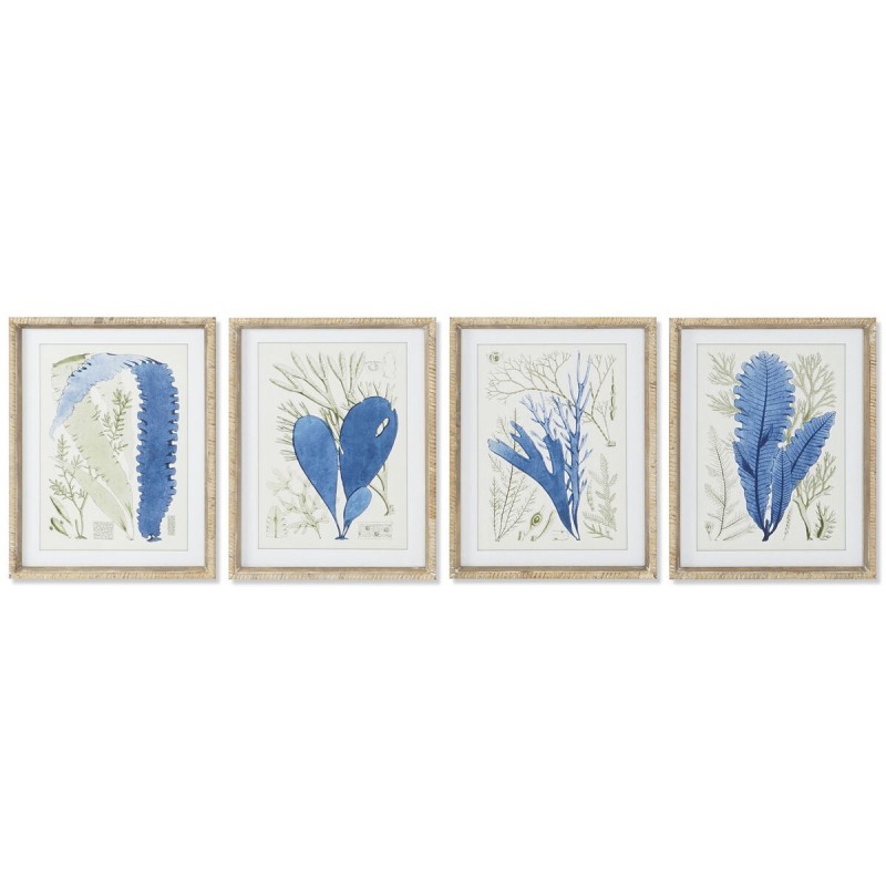 Painting Home ESPRIT Mediterranean 35 x 2,5 x 45 cm (4 Units)