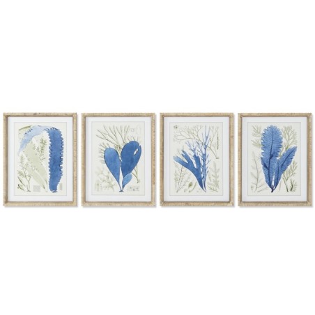 Painting Home ESPRIT Mediterranean 35 x 2,5 x 45 cm (4 Units)