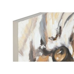 Painting Home ESPRIT Colonial Tiger 80 x 3,7 x 100 cm (2 Units)