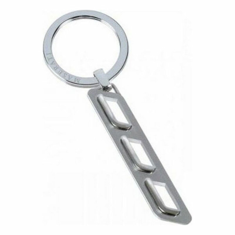 Keychain Maserati KMU4160121 Steel Silver