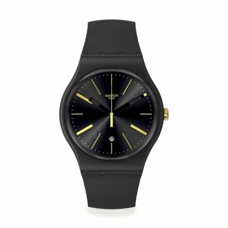 Unisex Watch Swatch SO29B403 Black