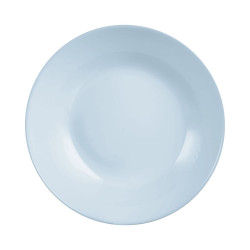 Deep Plate Luminarc Diwali Paradise Blue Glass 20 cm (24 Units)