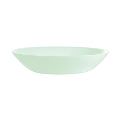 Deep Plate Luminarc Diwali Paradise Green Glass 20 cm (24 Units)