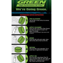 Direct Intake Kit Green Filters K370