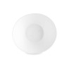 Bowl White Glass 25 x 10 x 23 cm (18 Units)