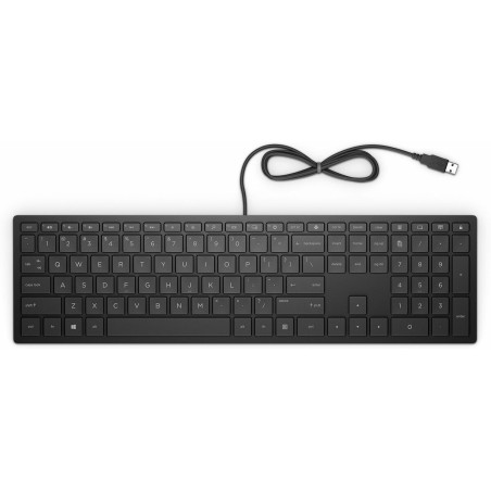 Keyboard HP 4CE96AA ABE Spanish Qwerty Black