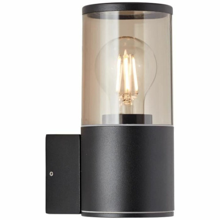 Wall Light Brilliant Sergioro Exterior E27 Black 20 W