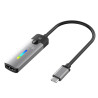 USB-C to HDMI Adapter j5create JCA157-N Black Grey 10 cm