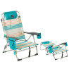 Beach Chair Blue 87 x 51 x 23 cm