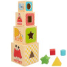 Stacking Blocks Disney 8 Pieces 4 Units 12,2 x 12,2 x 12,2 cm