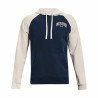 Men’s Hoodie Under Armour Wordmark Colorblock Navy Blue