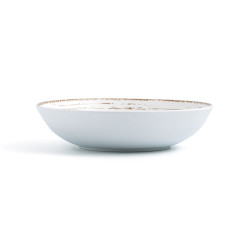 Deep Plate Ariane Tornado Ceramic Bicoloured (Ø 21 cm) (6 Units)