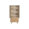 Cupboard Home ESPRIT Beige Natural 75 x 45 x 170 cm