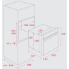 Pyrolytic Oven Teka 41534010 44 L Display LED 2615W 44 L