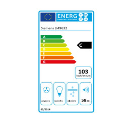 Conventional Hood Siemens AG LI49632 60 cm 330 m³/h 240W C Silver