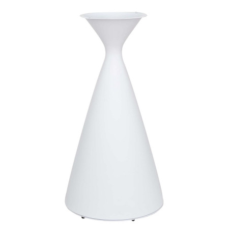 Base   Nadia Table Aluminium White 56 x 56 x 110 cm