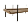 Shelves Home ESPRIT Brown Black Wood Metal 150 x 40 x 181 cm