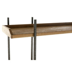 Shelves Home ESPRIT Brown Black Wood Metal 150 x 40 x 181 cm