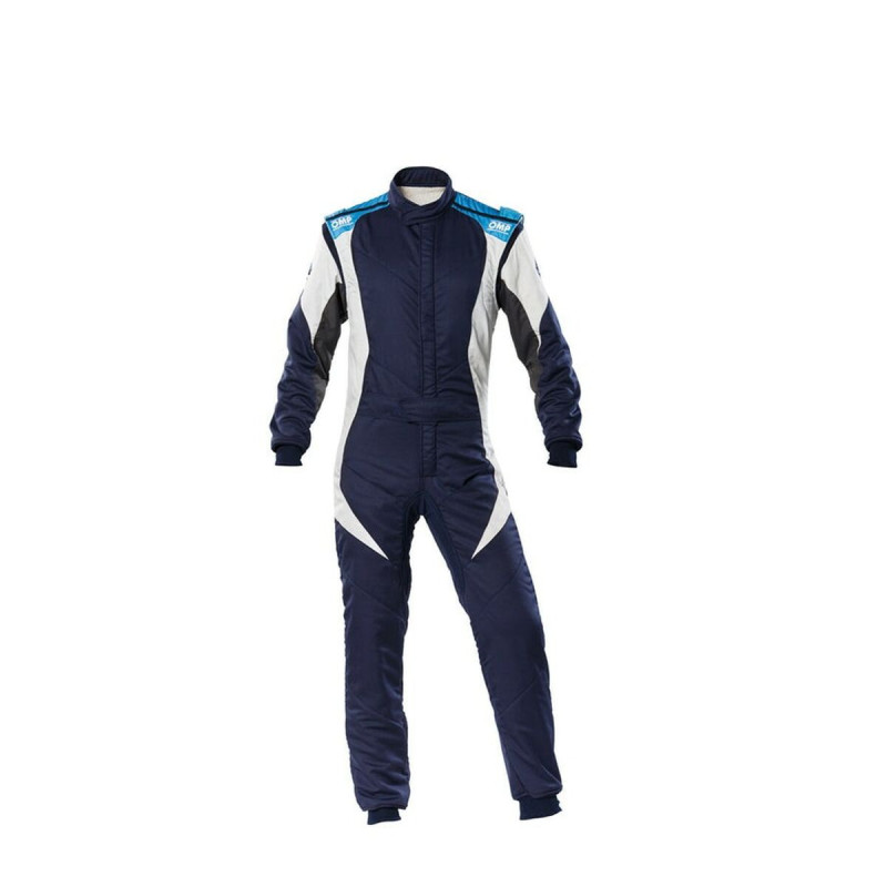 Racing jumpsuit OMP FIRST EVO Navy Blue 52