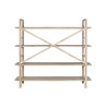 Shelves Home ESPRIT Wood 193 x 43,5 x 178 cm