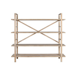 Shelves Home ESPRIT Wood 193 x 43,5 x 178 cm