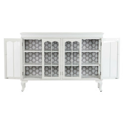 Sideboard DKD Home Decor White Crystal Fir 142,5 x 40,5 x 101,5 cm