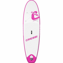 Inflatable Paddle Surf Board with Accessories Element  All Round Cressi-Sub 9,2" White Transparent White/Pink