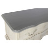 Chest of drawers DKD Home Decor 123 x 50 x 80 cm Beige Grey Dark grey Mango wood MDF Wood Romantic