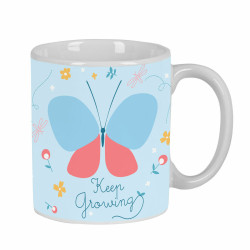 Mug BlackFit8 Mariposa Ceramic Light Blue (350 ml)