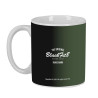 Mug BlackFit8 Gradient Ceramic Black Military green (350 ml)