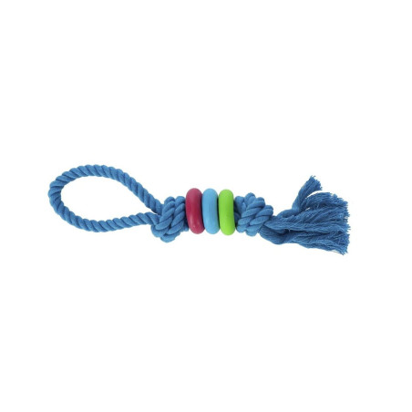 Dog toy Dingo 30079 Blue Cotton Natural rubber