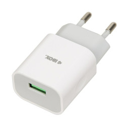 Wall Charger Ibox ILUC41W White 12 W