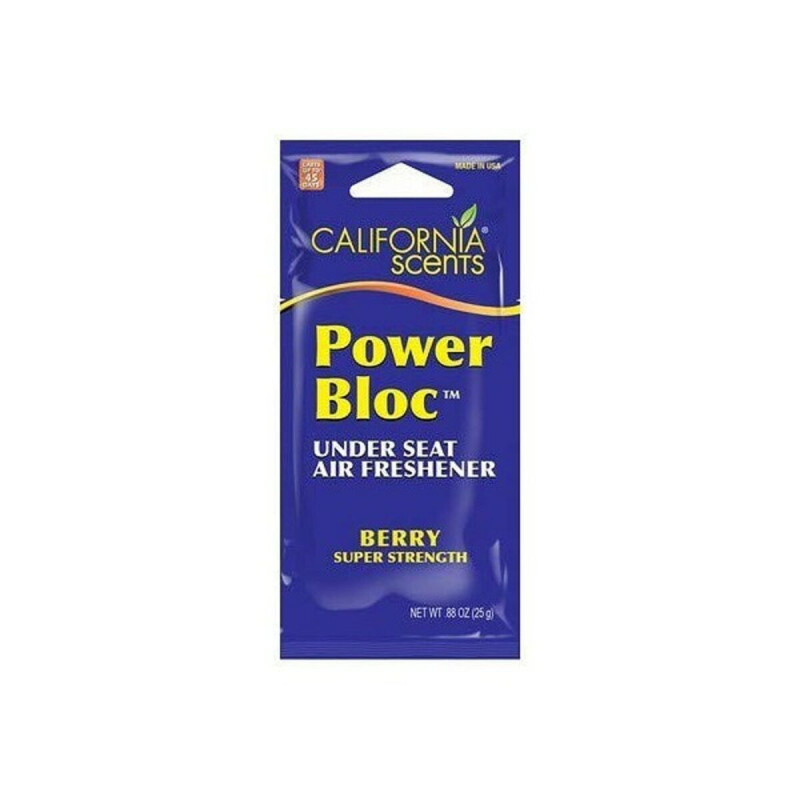 Car Air Freshener California Scents Power Bloc Berry Strawberry