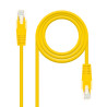 CAT 6 UTP Cable NANOCABLE 10.20.0403-Y Yellow 3 m