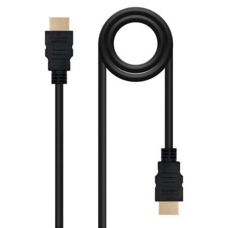 HDMI Cable NANOCABLE 10.15.0302 Black