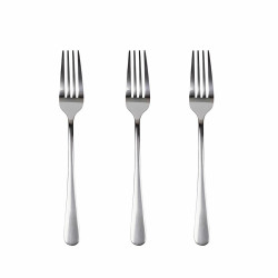 Fork Set San Ignacio Natur SG7766 Shine Stainless steel 3 Units