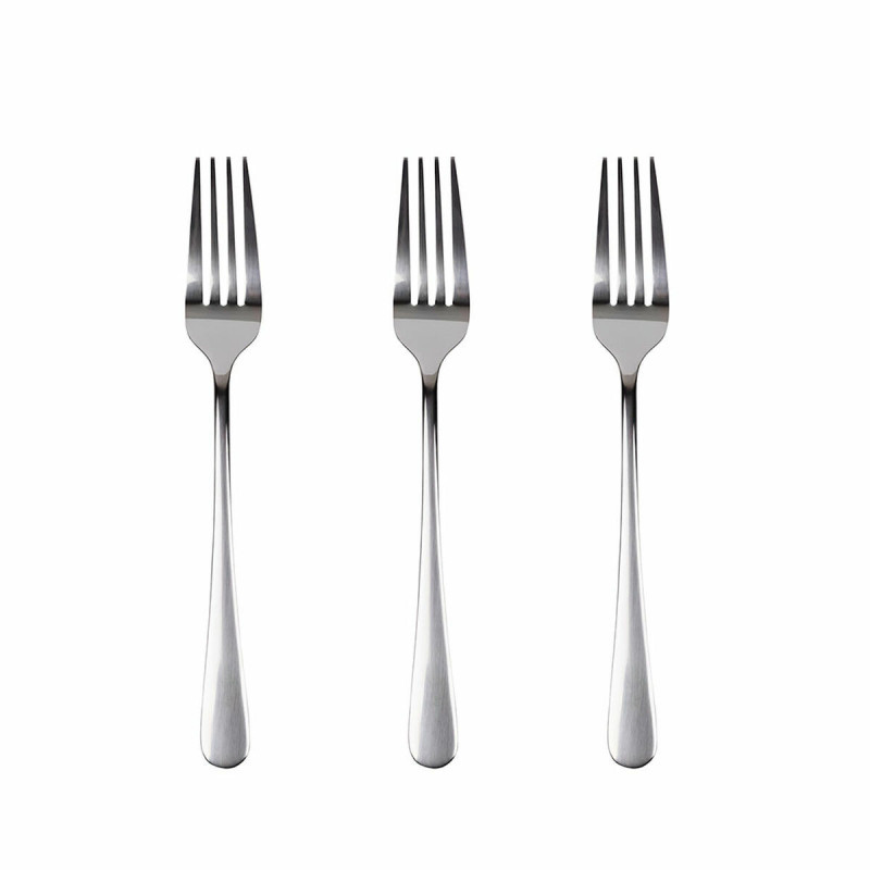 Fork Set San Ignacio Natur SG7766 Shine Stainless steel 3 Units