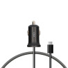 Car Charger KSIX 2.1A USB Black