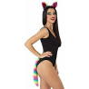 Costume for Adults Multicolour 2 Pieces Little Cat