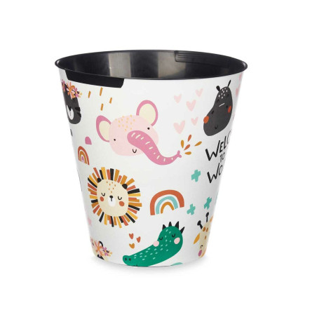 Rubbish bin Multicolour Plastic animals 10 L