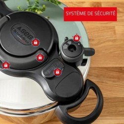 Pressure cooker SEB 9 L