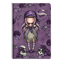 Book of Rings Gorjuss Sea nixie Purple Navy Blue A4