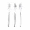 Set of Dessert Forks San Ignacio Root SG7780 Matt 3 Units