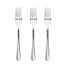 Set of Dessert Forks San Ignacio Natur SG7781 Shine 3 Units