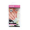 False nails Eurostil NATURALES SQUARE Squares Natural (100 uds)