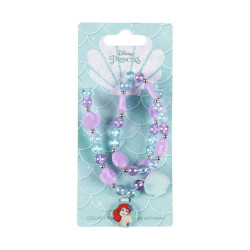 Necklace and Bracelets set Disney Princess Purple Turquoise 2 Pieces